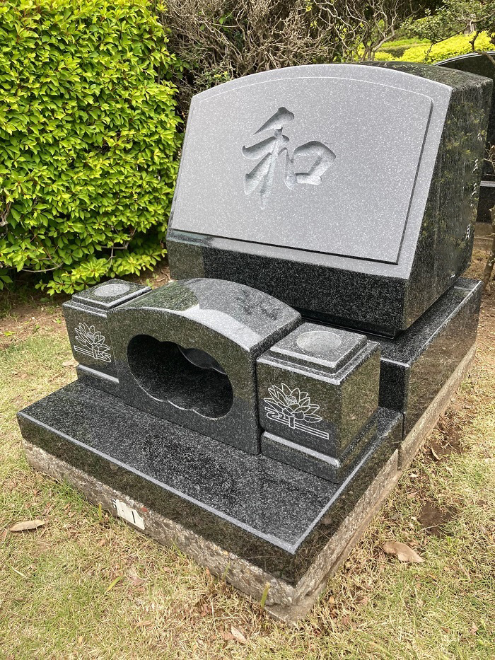 千葉市営　平和公園　木村石材店にて施工